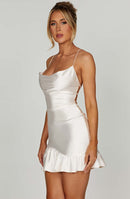 Nicola Mini Dress - Ivory - Cinderella