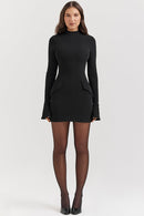 Nova Mini Dress - Black - Cinderella