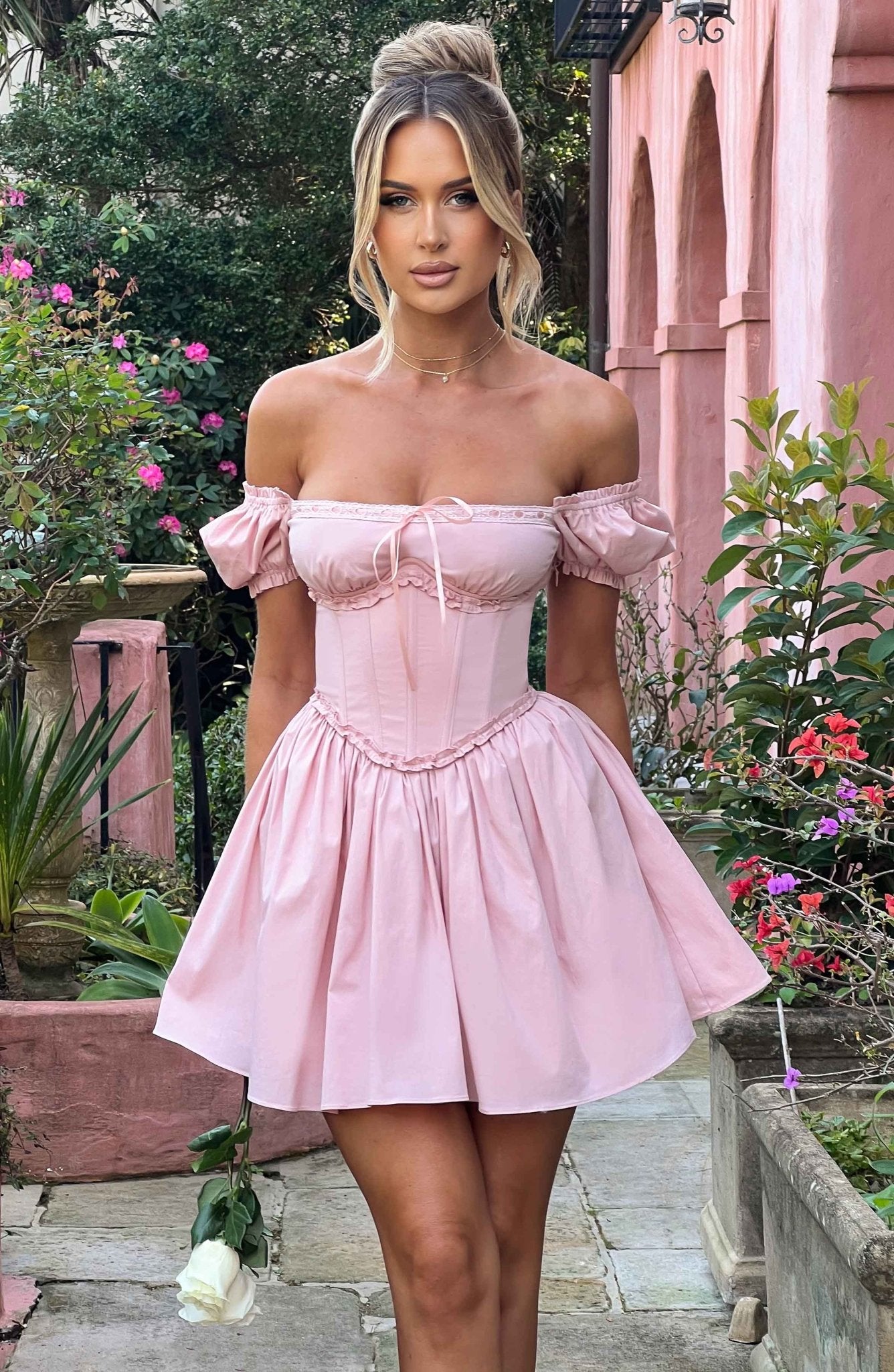 Minivestido Phoebe - Rubor