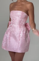 Eleana Mini Dress - Blush