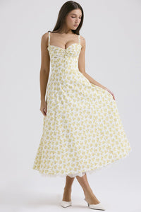 Rosalia Maxi Sundress - Floral Print - Cinderella