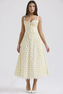 Rosalia Maxi Sundress - Floral Print - Cinderella