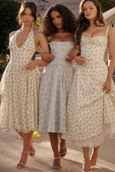 Rosalia Maxi Sundress - Floral Print - Cinderella