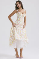 Rosalia Maxi Sundress - Ivory Meadow - Cinderella