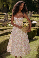 Rosalia Maxi Sundress - Ivory Meadow - Cinderella