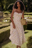 Rosalia Maxi Sundress - Ivory Meadow - Cinderella