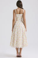 Rosalia Maxi Sundress - Ivory Meadow - Cinderella