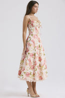 Rosalia Maxi Sundress - Pink Peony - Cinderella
