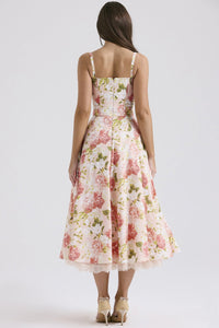 Rosalia Maxi Sundress - Pink Peony - Cinderella