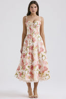 Rosalia Maxi Sundress - Pink Peony - Cinderella
