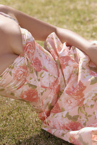 Rosalia Maxi Sundress - Pink Peony - Cinderella