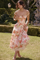 Rosalia Maxi Sundress - Pink Peony - Cinderella