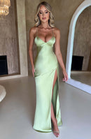 Ruby Radiance Maxi Dress - Sage - Cinderella