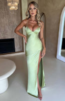 Ruby Radiance Maxi Dress - Sage - Cinderella