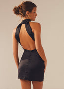 Sitting Pretty Mini Dress - Onyx - Cinderella