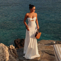 Solflare Strapless Cut - Out Maxi Dress - Cinderella