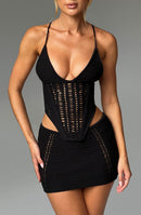 Sunlit Top - Black - Cinderella