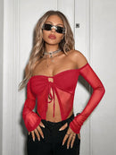 Tana Top - Red - Cinderella