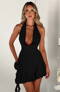 Tash Mini Dress - Black - Cinderella