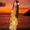 Tideglow Off - Shoulder Bodycon Dress - Cinderella