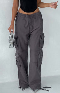 Tinashe Cargo Pants - Charcoal - Cinderella
