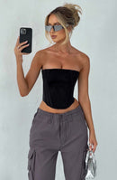 Tinashe Cargo Pants - Charcoal - Cinderella