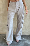 Tinashe Cargo Pants - Light Grey - Cinderella