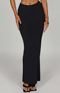 Yazmin Maxi Skirt - Black - Cinderella