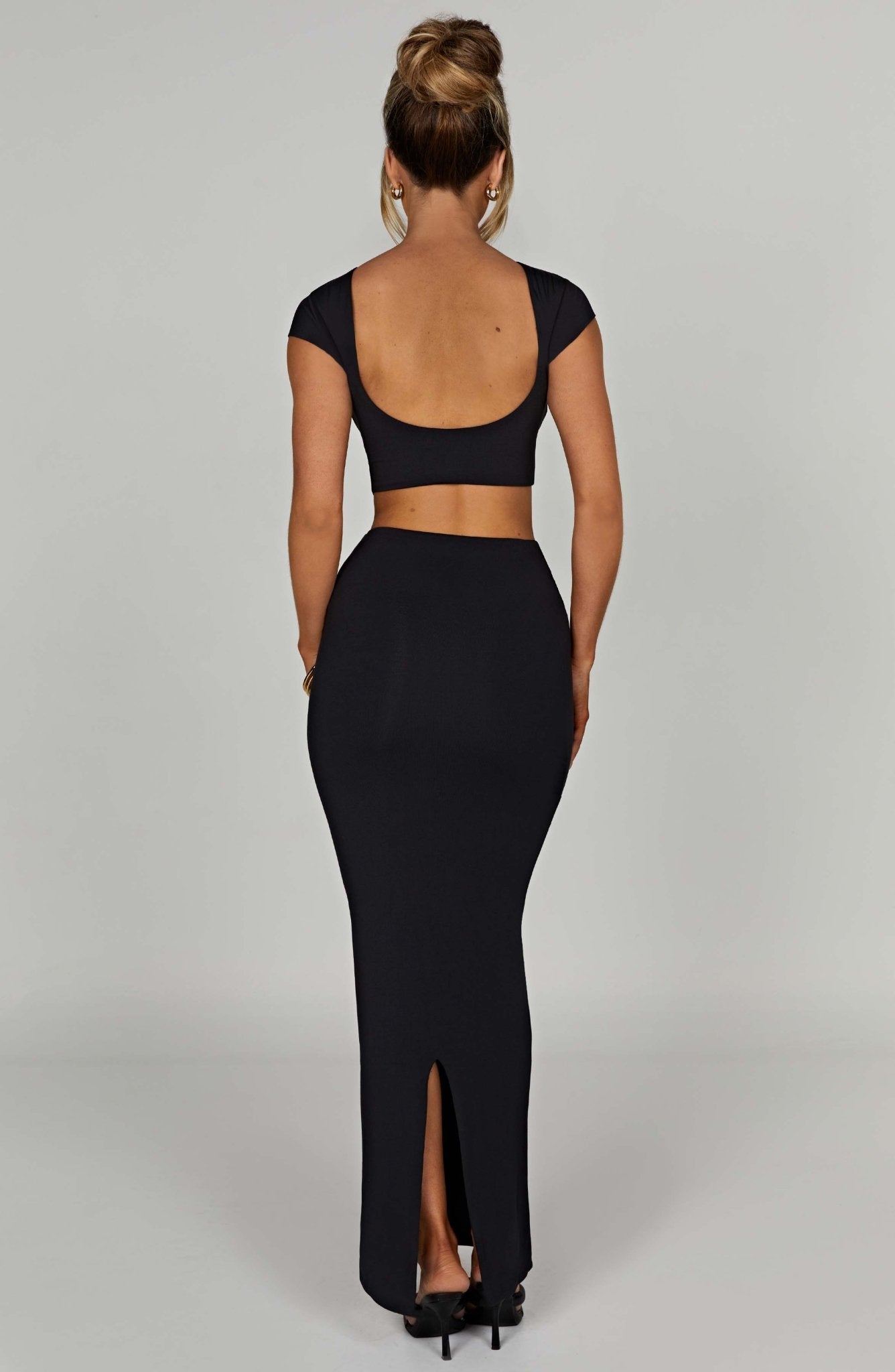 Yazmin Maxi Skirt - Black - Cinderella