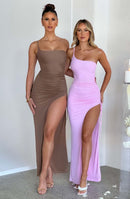Zahara Maxi Dress - Chocolate - Cinderella