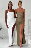 Zahara Maxi Dress - Khaki - Cinderella