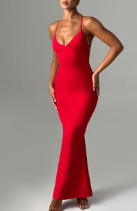 Zara Maxi Dress - Red - Cinderella