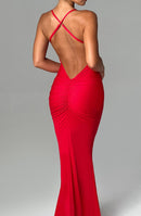 Zara Maxi Dress - Red - Cinderella