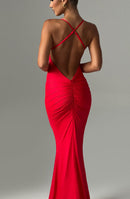 Zara Maxi Dress - Red - Cinderella