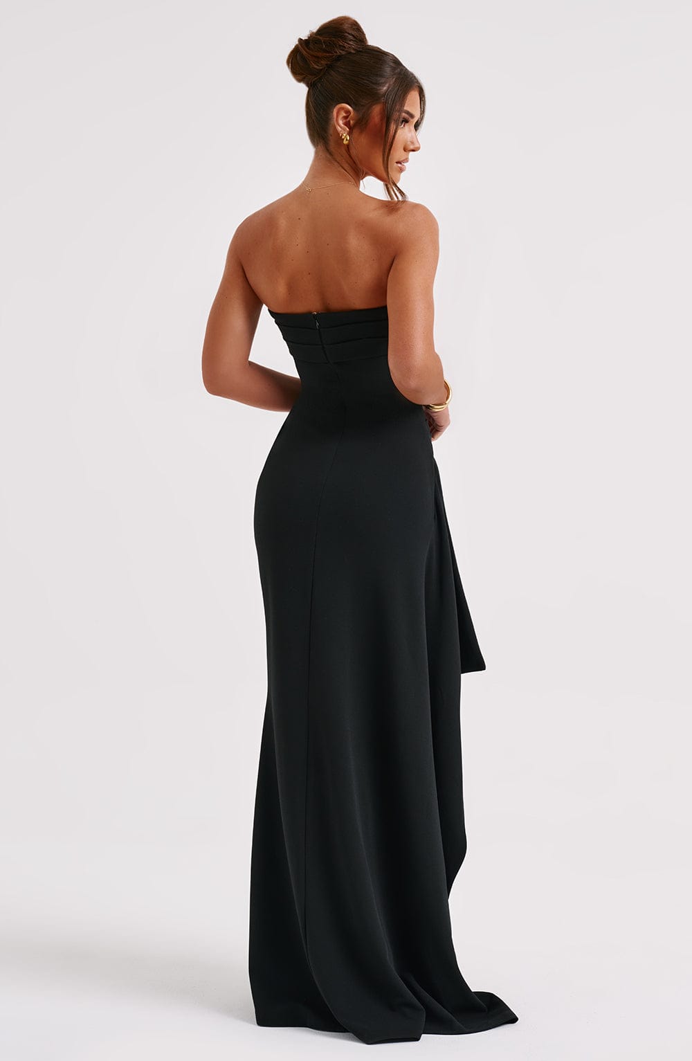 Zarina Maxi Dress - Black - Cinderella