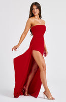 Zarina Maxi Dress - Red - Cinderella