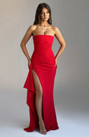 Zarina Maxi Dress - Red - Cinderella