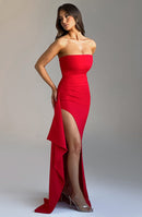 Zarina Maxi Dress - Red - Cinderella