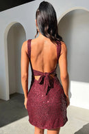 ATHENIA DRESS - DEEP RED - Cinderella